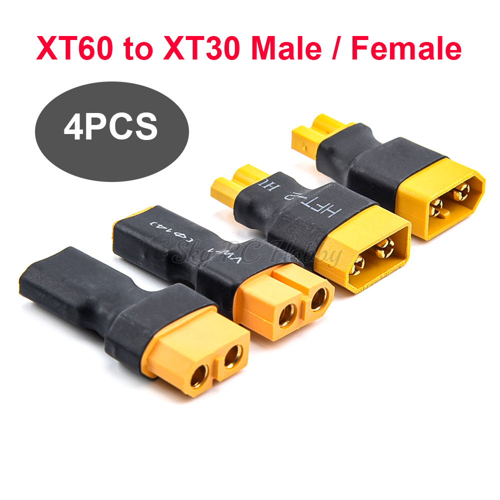 Radiomaster Ranger 2.4Ghz Elrs Module - 4 STUKS Mannelijke/Vrouwelijke XT60 naar XT30
