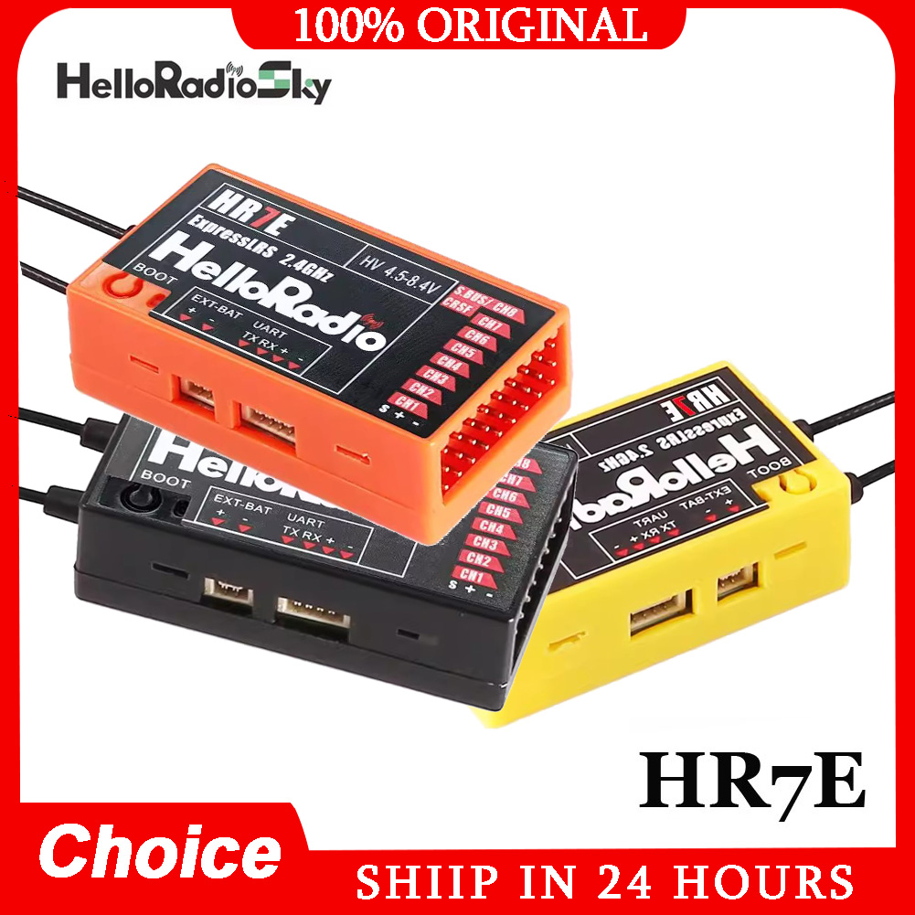 Radiomaster Ranger 2.4Ghz Elrs Module - HelloRadio HR7E ELRS PWM 7CH-ontvanger -