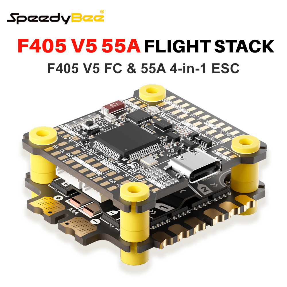 SpeedyBee F405 V5 Stack F405 V - Foxeer Reaper F4 128K 65A Esc recensie en prijs