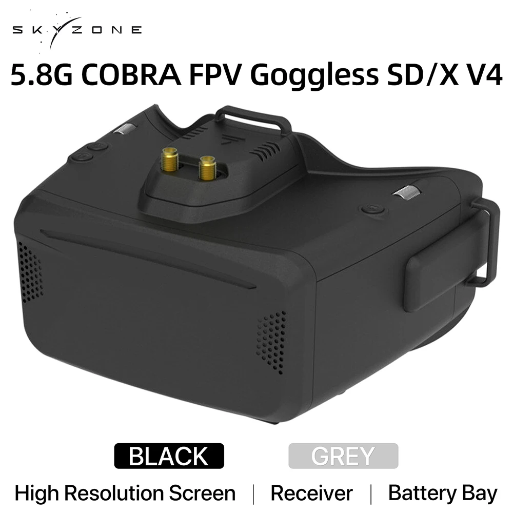 SKYZONE Cobra SD X V4 FPV-vide - Skyzone Cobra X V2 Fpv Goggles recensie en prijs
