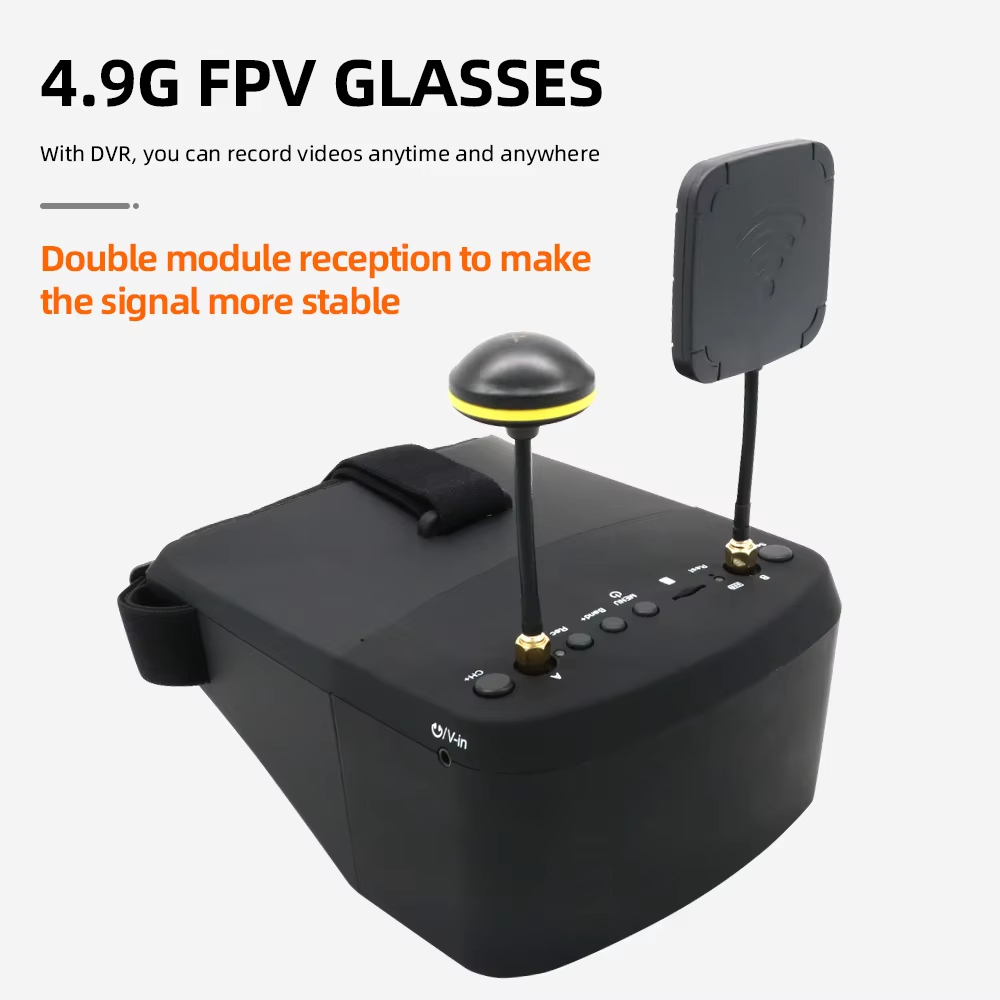 LS800D 5 Inch 800*480 FPV Vide - Skyzone Cobra X V2 Fpv Goggles recensie en prijs